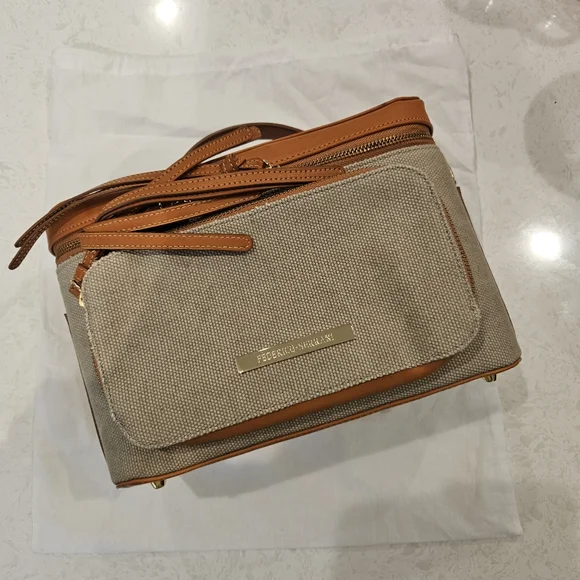 BN Leather Canvas Bag